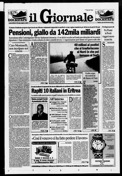 Il giornale : quotidiano del mattino